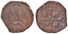 NAPOLI Filippo IV (1621-1665) 3 Cavalli - Magliocca, La moneta napoletana dei re di Spagna nel periodo 1503-1680, Serravalle 2020, n. 131 CU (g 1,95) ...