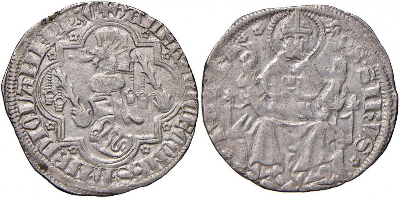 PAVIA Galeazzo II Visconti (1359-1378) Grosso - mir 845 AG (g 2,43)
BB+/BB