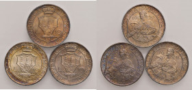 SAN MARINO 10 Lire 1935, 1936 e 1937 - AG Lotto di tre monete come da foto
FDC