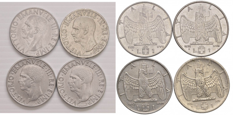 Vittorio Emanuele III (1900-1946) Lira 1936 (BB ma graffietti e piccole screpola...