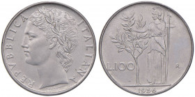 REPUBBLICA ITALIANA (1946-) 100 Lire 1956 - AC
FDC
