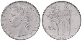 REPUBBLICA ITALIANA (1946-) 100 Lire 1965 - AC
FDC