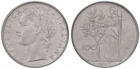 REPUBBLICA ITALIANA (1946-) 100 Lire 1967 - AC
qFDC