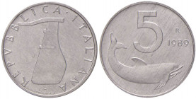 REPUBBLICA ITALIANA (1946-) 5 Lire 1989 timone rovesciato - Gig. 311a IT Sigillato FDC da Ruggiero Lupo
FDC