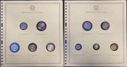 REPUBBLICA ITALIANA Monete commemorative 1991-1993: 23 monete di cui 19 in argento da 200 e 500 Lire. Le monete non hanno le confezioni originali ma s...