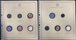 REPUBBLICA ITALIANA Monete commemorative 1998-2001: 21 monete di cui 18 in argento da 1.000, 2.000 e 10.000. Le monete non hanno le confezioni origina...