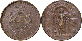 MONCALIERI Medaglia 1908 - AE (g 9,40 - Ø 27 mm)
SPL