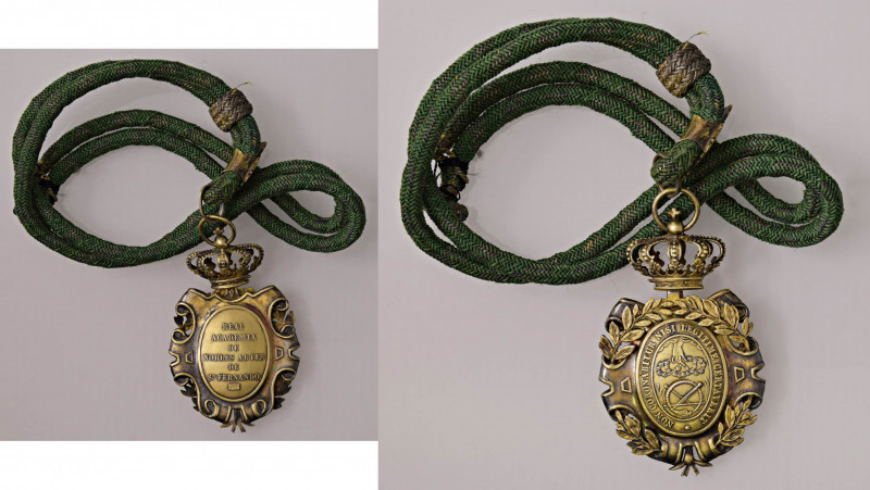SPAGNA Medaglia Real Academia de Nobles Artes de San Fernando - AE (g 31,28 - Ø ...