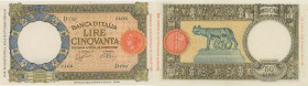 BANCONOTE Banca d’Italia 50 Lire 19/08/1941 D 730-3466 - Alfa 247 R
qFDS