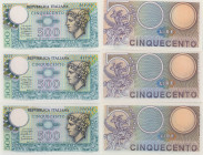 BANCONOTE Banca d’Italia Lotto di tre banconote come da foto. Da esaminare, non si accettano resi
FDS