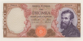 BANCONOTE Banca d’Italia 10.000 Lire 27/11/1973 T0615 055416 - Gig. BI 74H
FDS