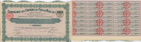 Compagnie des Chemins de Fer du Midi de l’Italie - Parigi 8/12/1921 (obbligazione n.026587) corredato di tutte le 40 cedole
SPL