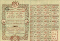Ferrovie economiche e tramvie della Liguria - Bruxelles 24 dicembre 1892 (oobl. N.2174 di 300 lire) corredata di 37 cedole
SPL