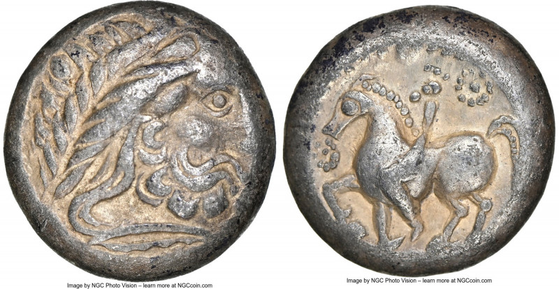 EASTERN EUROPE. Ca. 3rd-2nd centuries BC. AR tetradrachm (19mm, 12.39 gm, 11h). ...