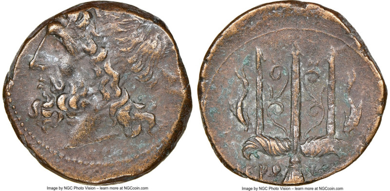 SICILY. Syracuse. Hieron II (ca. 275-215 BC). AE litra (18mm, 8h). NGC Choice VF...
