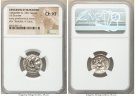MACEDONIAN KINGDOM. Alexander III the Great (336-323 BC). AR drachm (18mm, 12h). NGC Choice XF. Early posthumous issue of Abydus (?), ca. 310-301 BC. ...