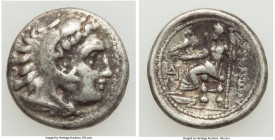 MACEDONIAN KINGDOM. Alexander III the Great (336-323 BC). AR drachm (17mm, 4.27 gm, 12h). Choice Fine. Lifetime issue of Miletus, ca. 325-323 BC. Head...