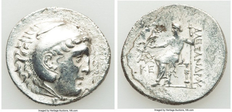 PAMPHYLIA. Aspendus. Ca. 212/11-184/3 BC. AR tetradrachm (34mm, 15.61 gm, 12h). ...