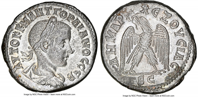 SYRIA. Antioch. Gordian III (AD 238-244). BI tetradrachm (25mm, 12.62 gm, 12h). ...