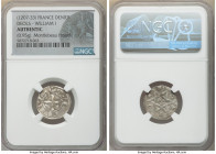 Deols. William I 3-Piece Lot of Certified Deniers ND (1207-1233) Authentic NGC, Weights range from 0.77-0.95gm. Sold as is, no returns. Ex. Montlebeau...