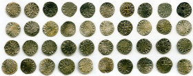 20-Piece Lot of Uncertified Assorted Deniers ND (12th-13th Century) VF, Includes (17) Le Marche, (1) Deols and (2) St. Martial. Average size 18.7mm. A...