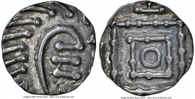 Early Anglo-Saxon. Continental Issue Sceat ND (710-760) MS61 NGC, Series E, Later issues. S-790D. 1.07gm. 

HID09801242017

© 2020 Heritage Auctio...