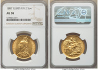 Victoria gold 2 Pounds 1887 AU58 NGC, KM768, S-3865. AGW 0.4710 oz. 

HID09801242017

© 2020 Heritage Auctions | All Rights Reserved
