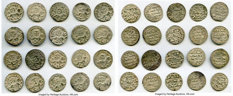 Seljuqs of Rum. Kaykhusraw II (AH 634-644 / AD 1236-1245) 20-Piece Lot of Uncert...