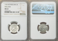 Holland. Provincial 2 Stuivers 1724 MS63 NGC, KM48. 

HID09801242017

© 2020 Heritage Auctions | All Rights Reserved