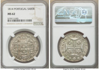 João Prince Regent 400 Reis 1814 MS62 NGC, Lisbon mint, KM331. Tan-brown with underlying luster. 

HID09801242017

© 2020 Heritage Auctions | All ...