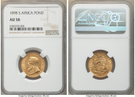Republic gold Pond 1898 AU58 NGC, Pretoria mint, KM10.2. 

HID09801242017

© 2020 Heritage Auctions | All Rights Reserved