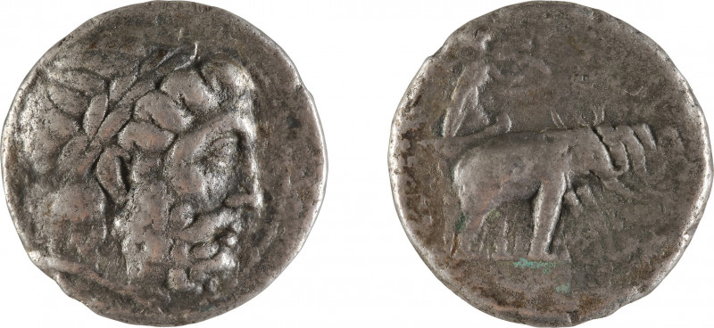 SYRIE ROYAUME SELEUCIDE
Séleucus Ier Nicator
Tetradrachme
A/ Tête de Zeus à d...