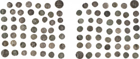 EMPIRE PARTHE
Fort lot de monnaies balayant un large panorama des rois parthes au module de la drachme
Argent, quelques monnaies douteuses
48 monna...