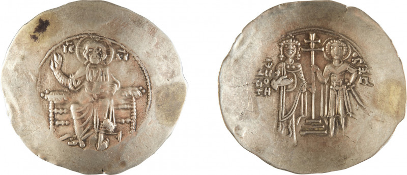JEAN II COMNENE
Trachy
A/ Christ trônant de face
R/ Jean II et St Georges
11...