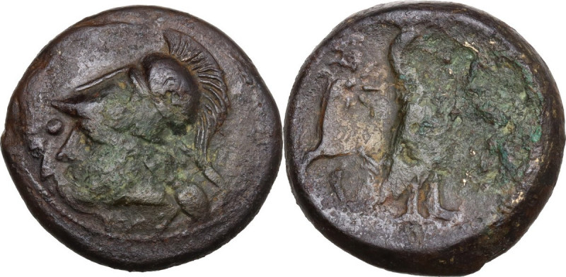 Greek Italy. Samnium, Southern Latium and Northern Campania, uncertain mint. AE ...