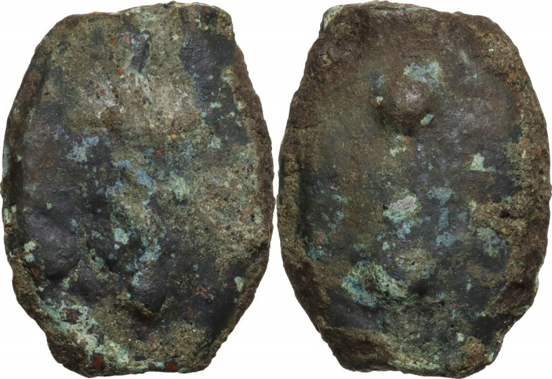 Greek Italy. Umbria, uncertain mint. AE Cast Sextans, 3rd century BC. HGC 1 55; ...