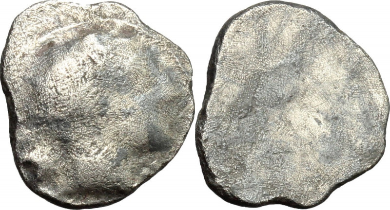 Greek Italy. Etruria, Populonia. AR 2 1/2 Units, 3rd century BC. HN Italy 175. A...