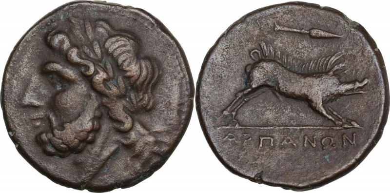 Greek Italy. Northern Apulia, Arpi. AE 22 mm, 325-275 BC. HGC 1 534; HN Italy 64...