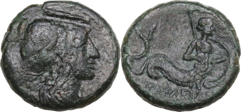 Greek Italy. Southern Lucania, Heraclea. AE 12.5 mm, c. 280-150 BC. HN Italy 143...