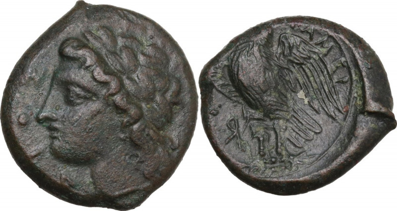 Sicily. Messana. The Mamertinoi. AE Unit, c. 288 BC. HGC 2 874; CNS I 15. AE. 5....