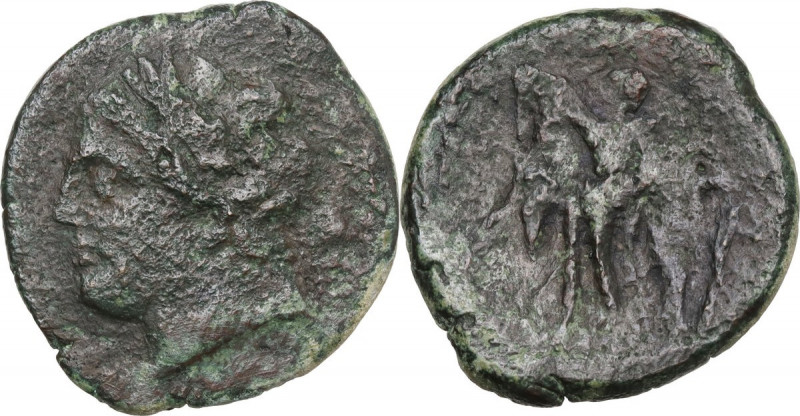 Sicily. Messana. The Mamertinoi. AE Pentonkion, 220-200 BC. CNS I 25. AE. 9.98 g...