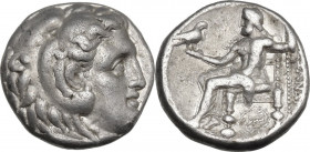 Continental Greece. Kings of Macedon. Alexander III 'the Great' (336-323 BC). AR Tetradrachm. Babylon mint, c. 311-305 BC. Price 3752. AR. 16.88 g. 23...
