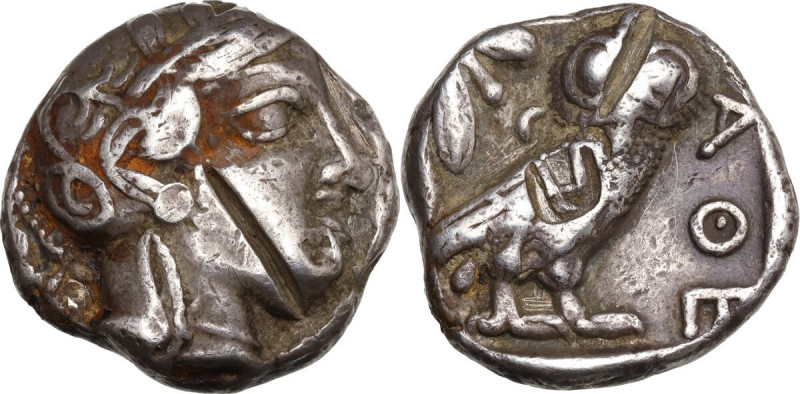 Continental Greece. Attica, Athens. R Tetradrachm, 5th-4th centuries. Eastern im...