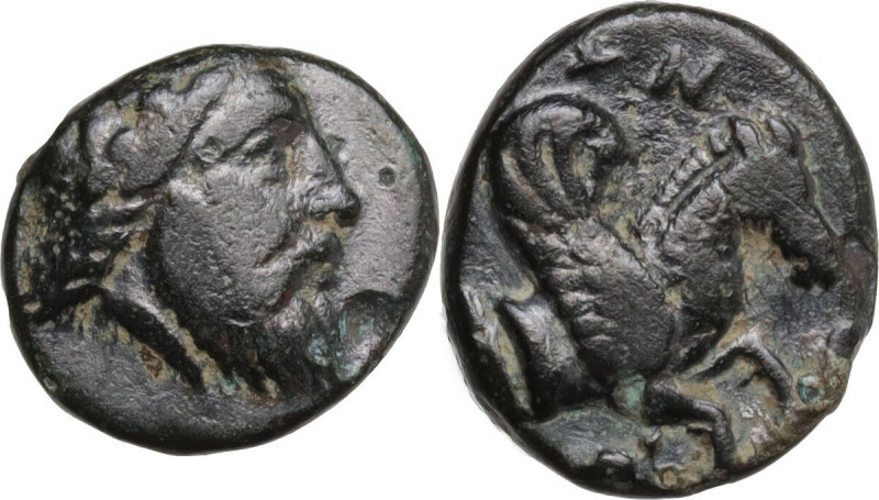 Greek Asia. Mysia, Adramyteion. Orontes I, Satrap of Mysia (361-349 BC). AE 12 m...