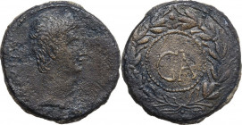 Augustus (27 BC - 14 AD). AE 'Sestertius', Asia Minor, Uncertain (Pergamum?). Struck c. 28-15 BC. RIC I (2nd ed.) 501; RPC I 2233. AE. 20.78 g. 35.00 ...