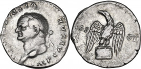 Vespasian (69 -79). AR Denarius, 76 AD. RIC II-p. 1 (2nd ed.) 848. AR. 3.23 g. 18.00 mm. VF/Good VF.