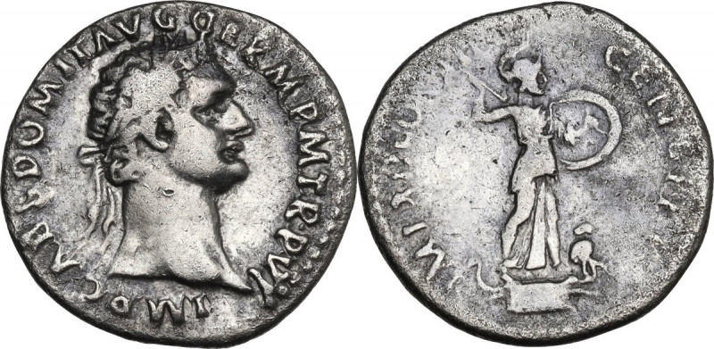 Domitian (81-96). AR Denarius, 86 AD. RIC II-p. 1 (2nd ed.) 446. AR. 3.17 g. 19....