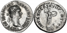 Domitian (81-96). AR Denarius, 95 AD. RIC II-p. 1 (2nd ed.) 777. AR. 3.47 g. 19.00 mm. EF.