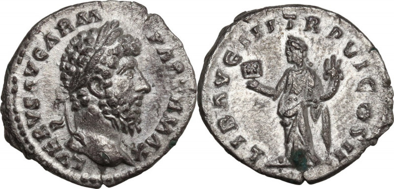 Lucius Verus (161-169). AR Denarius, 165-166. RIC III (M. Aurel.) 546. AR. 3.24 ...