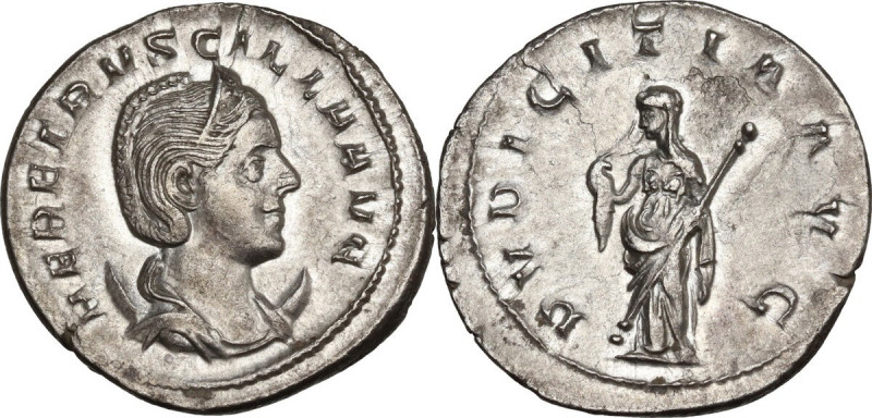 Herennia Etruscilla, wife of Trajan Decius (249-251 AD). AR Antoninianus. RIC IV...